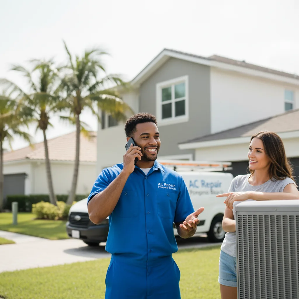 AC Repair Pompano Beach customer support in Burns Flat